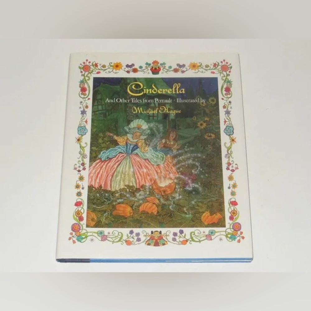 Vintage Cinderella And Other Tales From Perrault First Edition Hardcover With Du